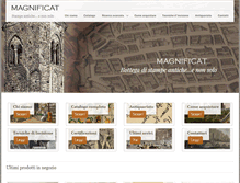 Tablet Screenshot of magnificat.biz